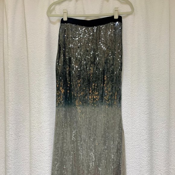 Sequin Chan Luu Maxi Skirt - Picture 1 of 3